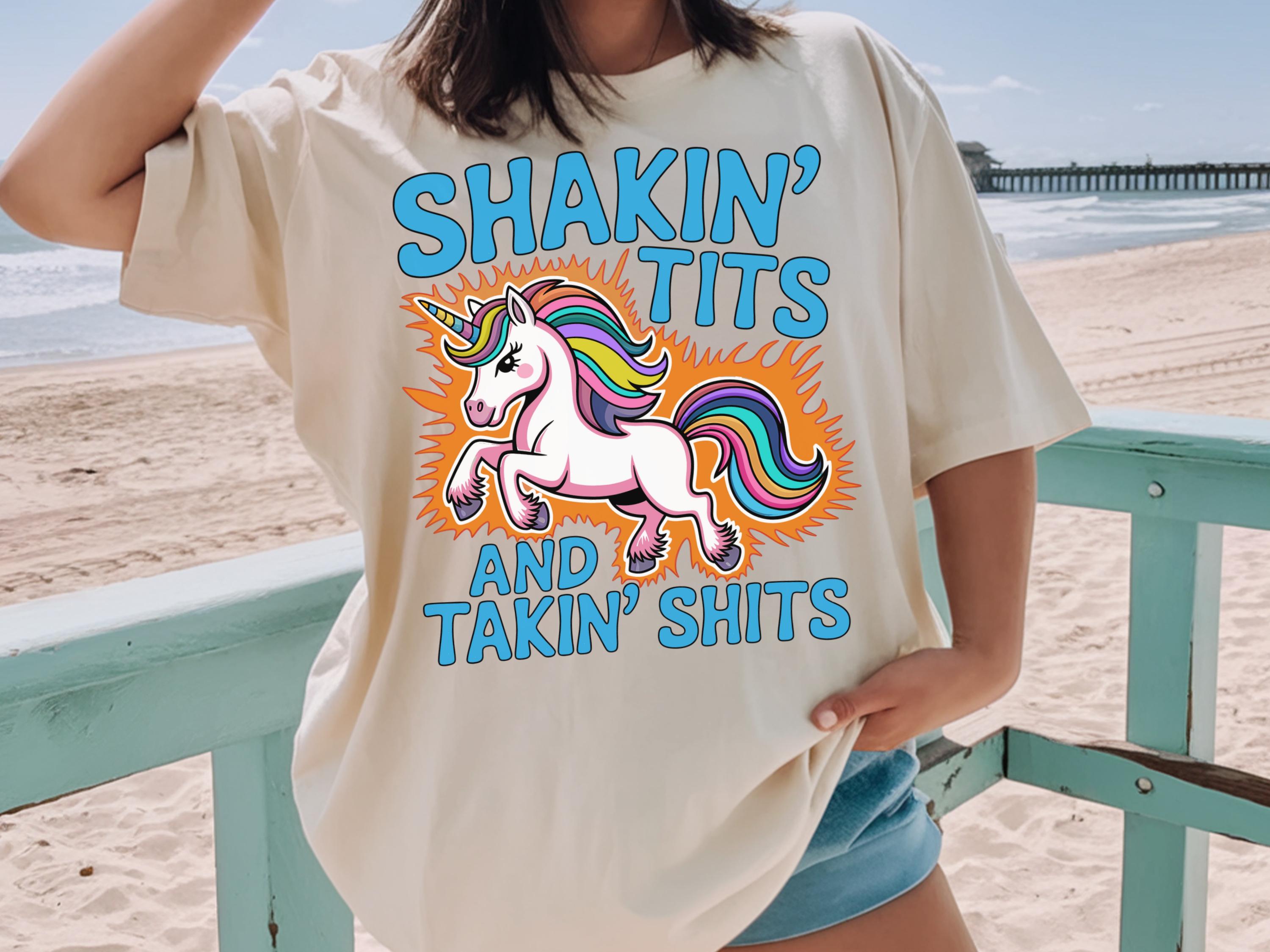 Shakin39 Tits and Takin39 Shits Shirt Bachelorette Matching Shirt Funny Shirts Gag Gifts Matching Party Girl Shirt Funny Unhinged Shirt Graphic Tee – Fan Favorite · Great Gift For Fans
