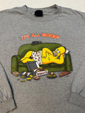 Vintage 2000s Y2K The Simpsons Homer Simpson It39s All Good Long Sleeve T Shirt L Graphic Tee – Fan Favorite · Must-Have Style