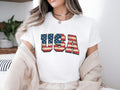 USA Flag Shirt 4th Of July Gifts Shirt Patriotism Shirt Fourth Of July Fourth Of July Shirt Gift USA Patriots Shirt USA Tee Shirt Graphic Tee – Easygoing Wear · High-Quality Print