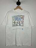 Vintage 90s Dockers Nobody Does Colour Like White Art Tee Size L Graphic Tee – Aesthetic Look · High-Quality Print