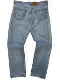 Vintage 90s Levis 501XX Light Wash Blue Denim Jeans Size 38 Graphic Tee – Feel-Good Design · Must-Have Style