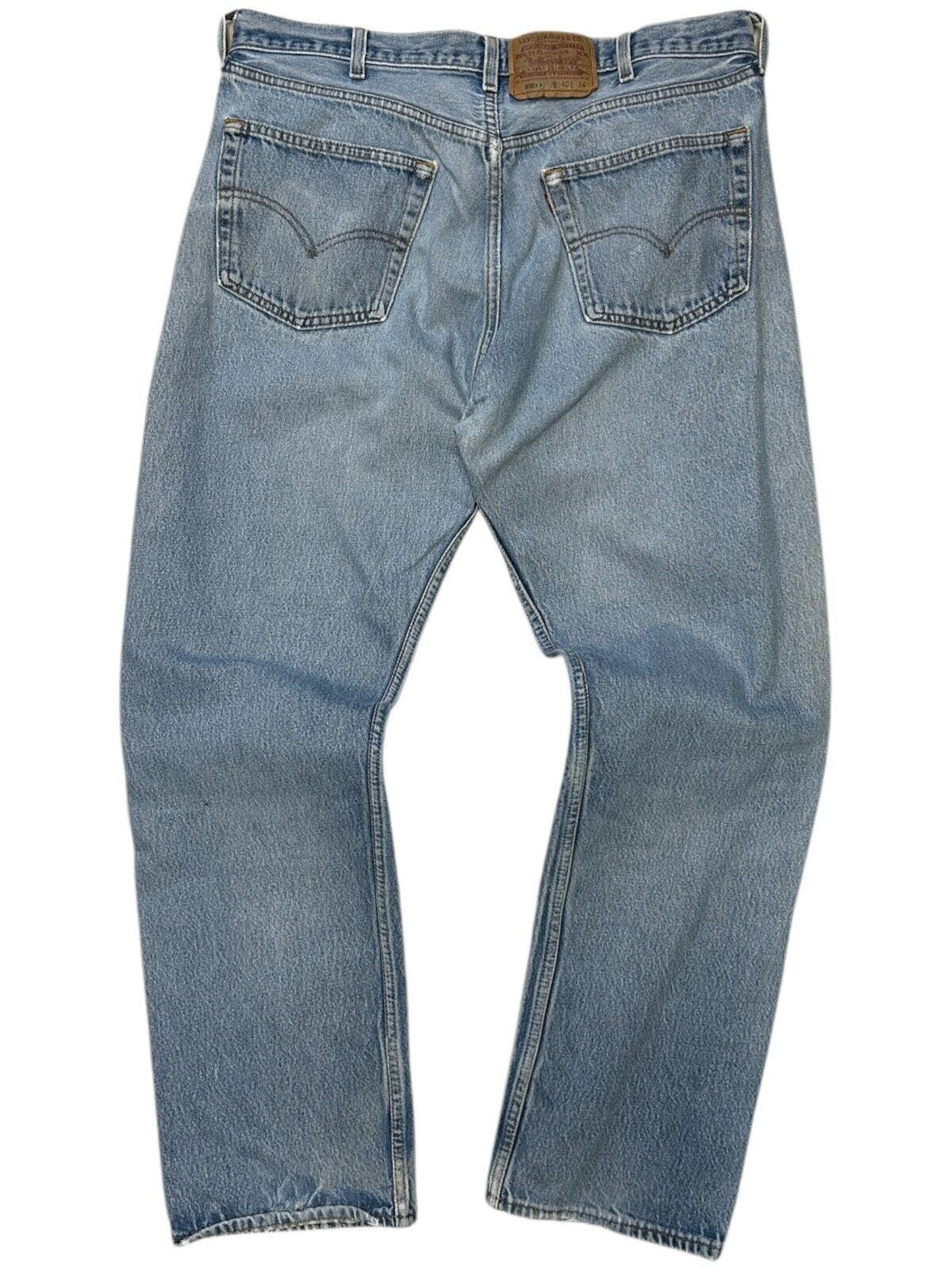Vintage 90s Levis 501XX Light Wash Blue Denim Jeans Size 38 Graphic Tee – Feel-Good Design · Must-Have Style
