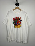 Vintage 90s Girls N39 The Hood White Tee Size XXL Graphic Tee – Warm & Stylish · Must-Have Style