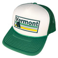 Vermont Trucker Hat Retro Camping Vermont Snapback Hat Adult Hat Graphic Tee – Aesthetic Look · High-Quality Print