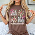 Christian Mama Shirt Flower Shirt Coquette Mama Tee Boho T shirt Faith Bible Verse Mother39s Day Gift Gift for Mom Graphic Tee – Premium Graphic · Perfect For Daily Wear