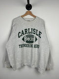 Vintage 90s Carlisle Thundering Herd Football Grey Crewneck Size XXL Graphic Tee – Cozy Vibes · Must-Have Style