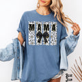 Mama Leopard Print Shirt Daisy Flower Bow Tee Coquette Trendy Mama T shirt Gift for Mom Mother39s Day Gift New Mom Graphic Tee – Premium Graphic · Perfect For Daily Wear