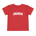 Arkansas Toddler Graphic Tee Kids Arkansas Vacation Shirt Collegiate Style Graphic Tee – Easygoing Wear · Perfect For Daily Wear