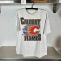 Vintage 90s Calgary Flames Hockey NHL XL T shirt Vintage Calgary Flames Tshirts Vintage Sports Tshirts Vintage Hockey Shirts NHL Tshirt Graphic Tee – Easygoing Wear · Must-Have Style