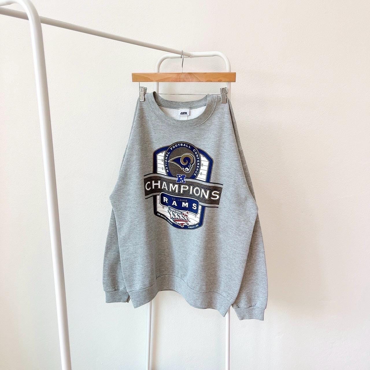 Vintage 00s ST Louis RamsNFL football 2002 vintage CSA gray sweatshirt L Sweatshirt – Everyday Comfort · Must-Have Style