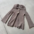 y2k cozy bell sleeve cardigan sweater chunky cozy light brown earthy girl size sm Graphic Tee – Fan Favorite · Must-Have Style