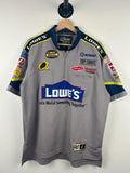 Vintage Nascar Chase Jimmy Johnson Lowes Grey Racing Jersey Size L Jersey – Aesthetic Look · High-Quality Print