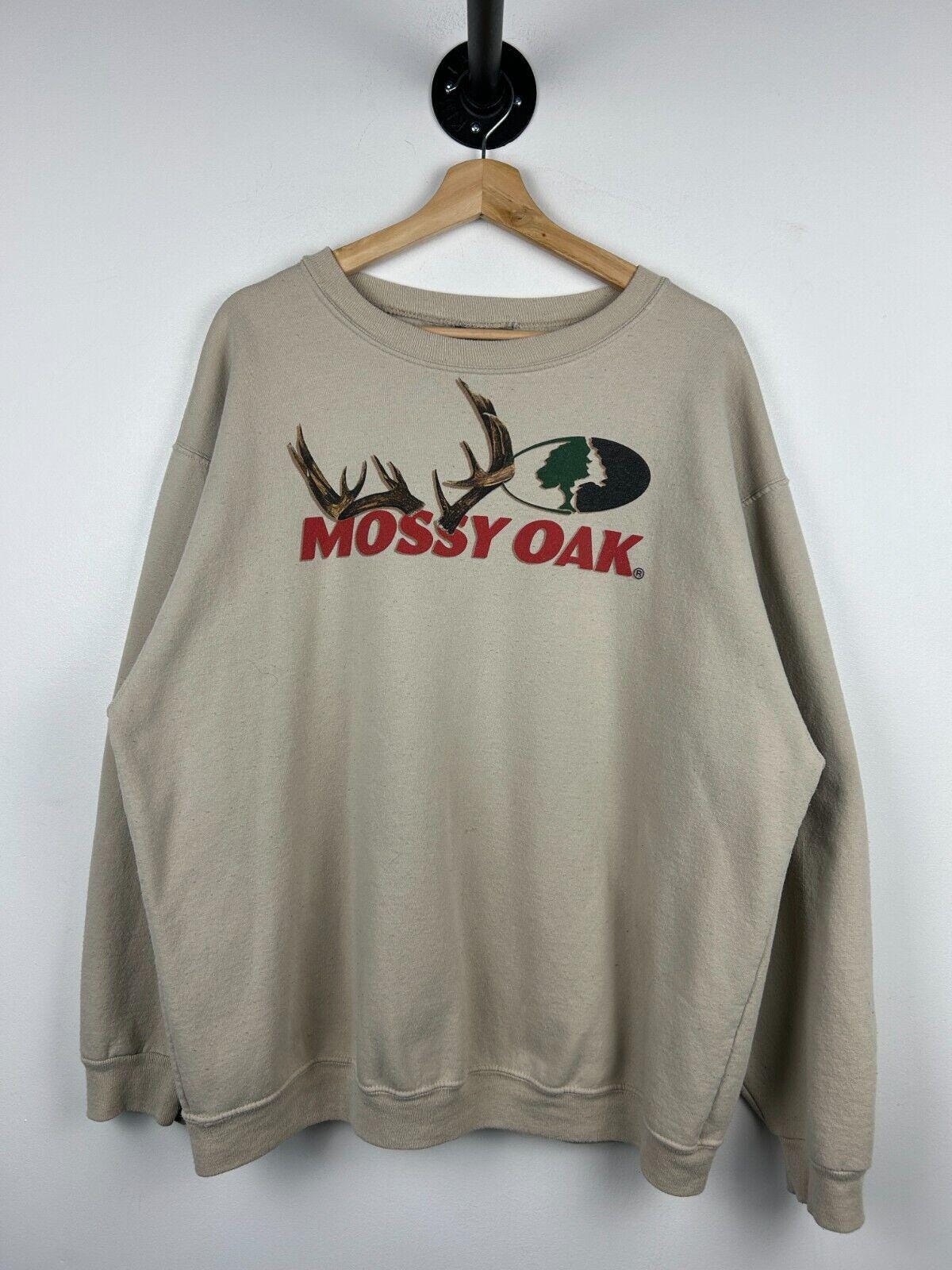 Vintage Jerzees Mossy Oak Beige Crewneck Size XL Graphic Tee – Bold Style · Trending Graphic Apparel