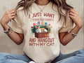 Gardening Cats Shirt Gardener Shirt Plant Shirt Gifted Shirt For Cat Lovers Gift Plant Shirt Garden Lover Gift Gift Plants Lovers Graphic Tee – Easygoing Wear · Must-Have Style