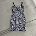 90s vintage zebra print dress Graphic Tee – Bold Style · Great Gift For Fans