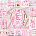 My First Rodeo Bundle 1st Rodeo Birthday Decor 1st Birthday Bundle Cowgirl Birthday Western Birthday Girl 1st Birthday Invite Pink FRG1 Graphic Tee – Warm & Stylish · Trending Graphic Apparel