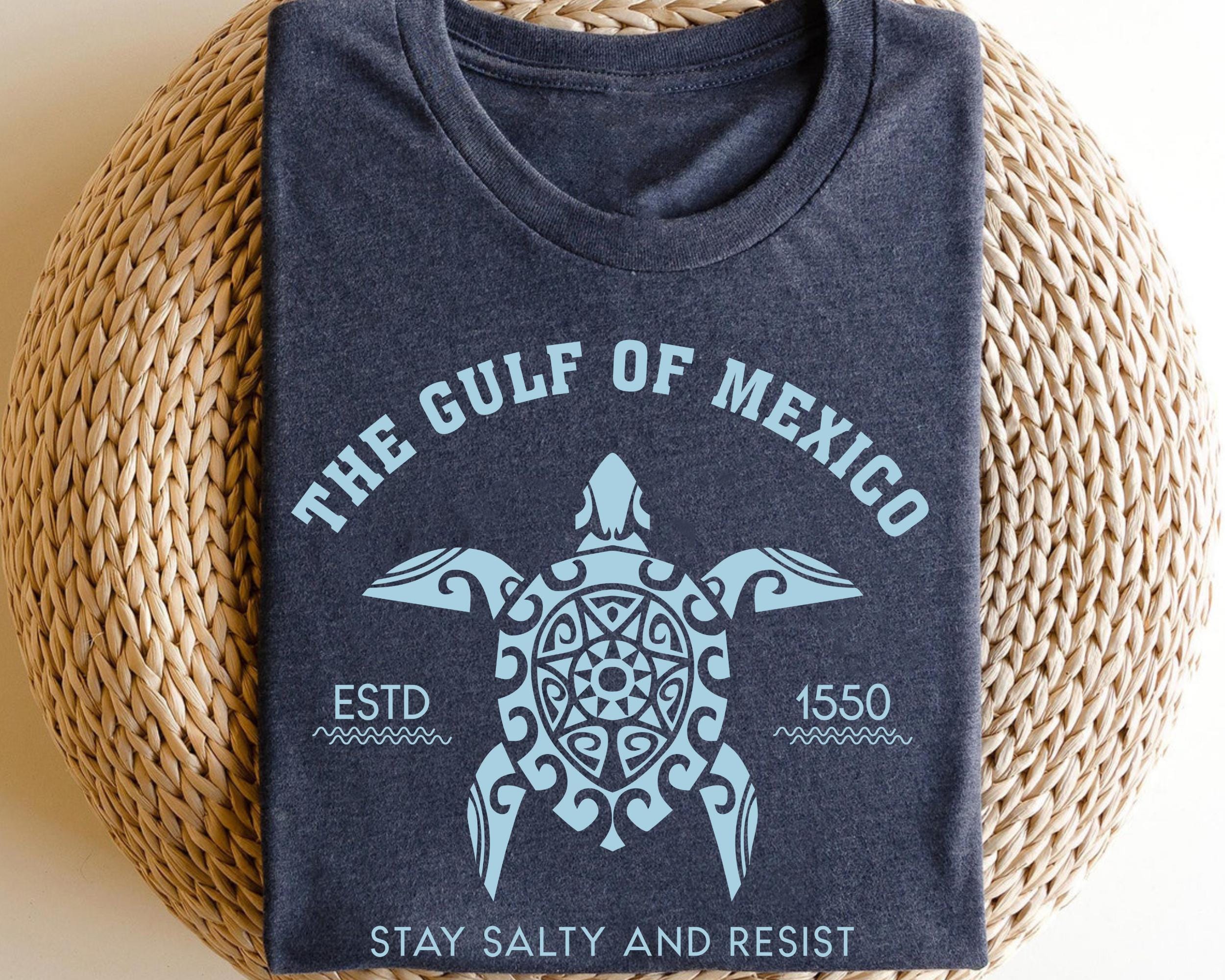 Gulf of Mexico Stay Salty Resistance Shirt Resist Shirt Anti Trump Shirt Democrat Shirt Democrat Gift Shirt Graphic Tee – Aesthetic Look · Must-Have Style