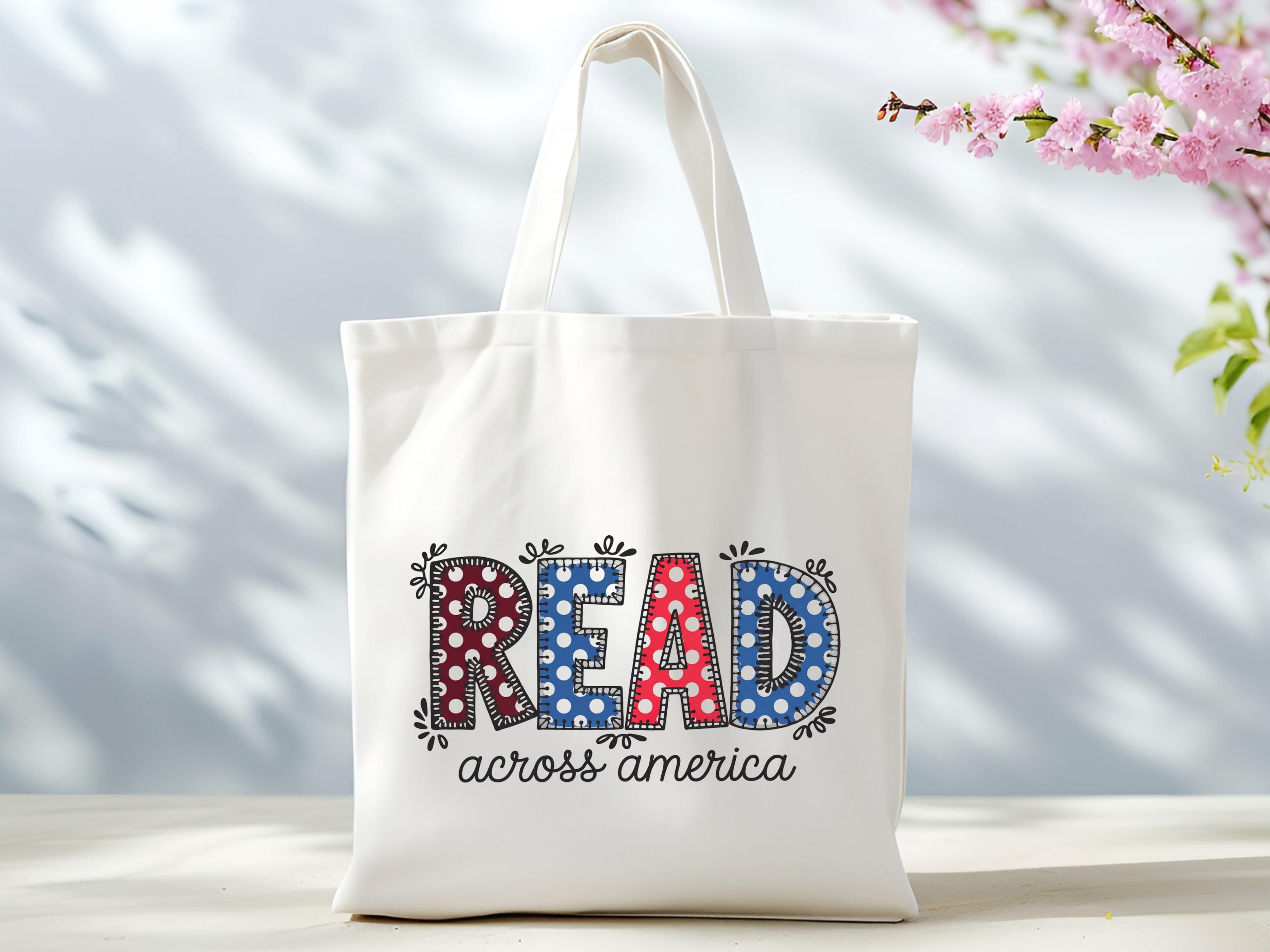 Read Across America Tote Bag Reading Teacher Gift Back To School Reading Day Gift Dr Suess Day Book Lover Bookish Bag Librarian Gift Tote Bag – Soft Feel · High-Quality Print