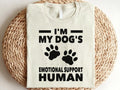 Emotional Support Human Shirt Funny Dog Lover Shirt Emotional Support Shirt Emotional Animal Support Emotional Support Human Graphic Tee – Everyday Comfort · Trending Graphic Apparel