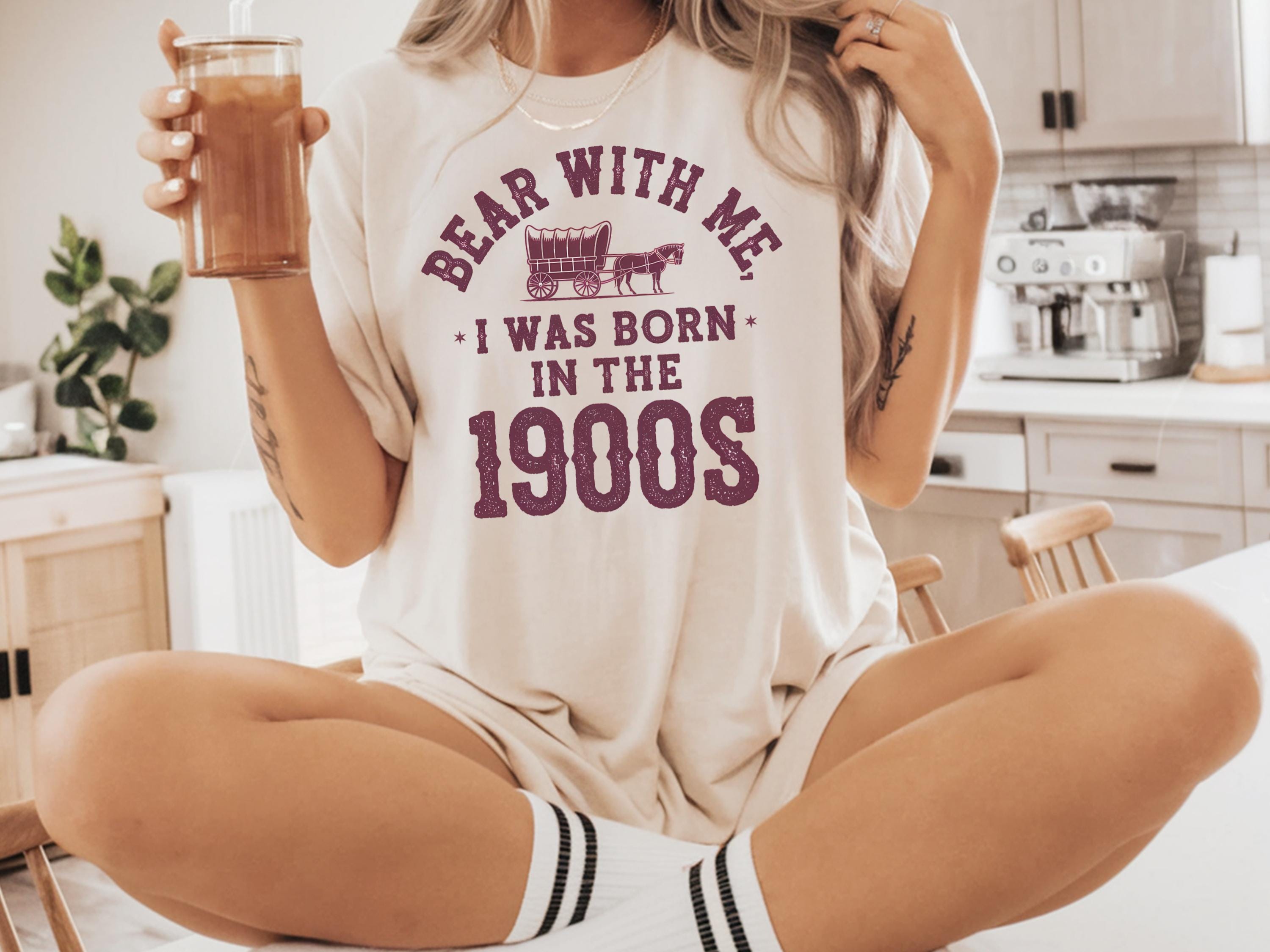 I39m From The 1900s Shirt Funny 90s Tee Shirt Grandparent Shirt Gift Funny Shirt Funny 90s Western Graphic Tee Funny Old People Shirt Graphic Tee – Fan Favorite · Must-Have Style