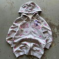 Vintage Y2K AOP American Eagle Full Zip Grunge Hoodie Hoodie – Premium Graphic · Top Pick For Any Outfit