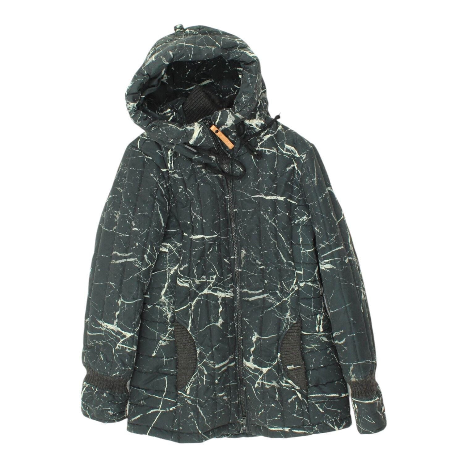 Khujo tm Winter Coat Vintage Womens Black Padded Hooded Snow Ski Jacket Graphic Tee – Warm & Stylish · Top Pick For Any Outfit
