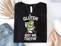 Gluten Got Me Tootin39 Shirt Gluten Intolerance Shirt Food Allergy Shirts Gluten Free Shirt Celiac Disease Awareness Shirt Gluten Shirt Graphic Tee – Premium Graphic · Trending Graphic Apparel