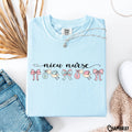 NICU Nurse Shirt Neonatal Intensive Care Unit Tee Stork Bow Coquette T shirt RN Crew Graduation NICU Nurse Gift Graphic Tee – Bold Style · Must-Have Style