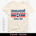 Vintage Inspired Soccer Team Shirt Personalized Team Name Number Player Name Tee Sports Fan Gift Customized Soccer Tee Graphic Tee – Easygoing Wear · Great Gift For Fans