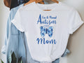 Autism Shirts Mom Mom Autism Awareness Shirt Autism Acceptance Mom Shirt Autism Awareness Shirt Autism Shirt Gifts Autism Shirt Graphic Tee – Everyday Comfort · Great Gift For Fans