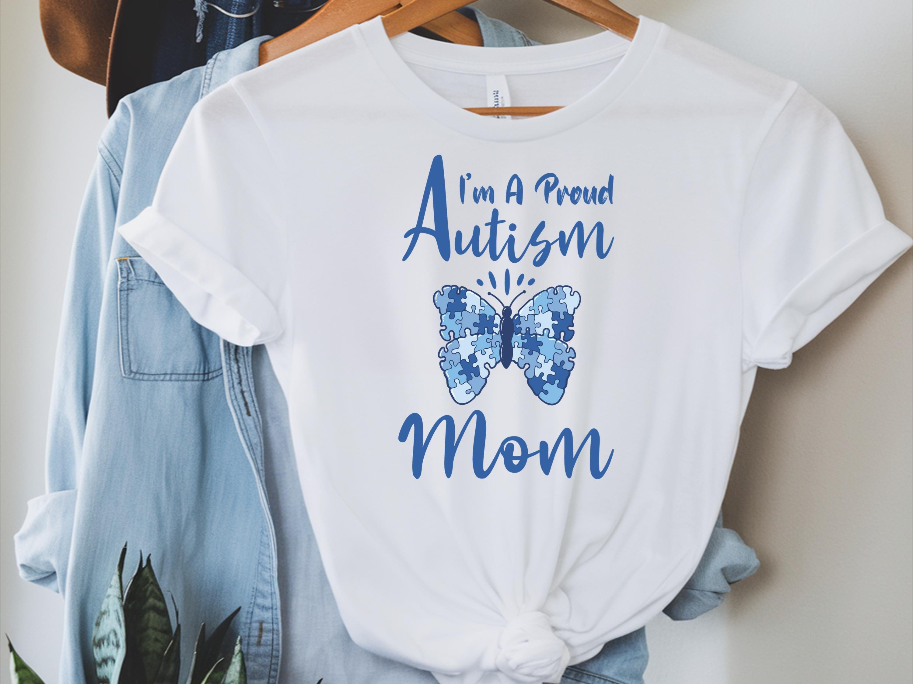 Autism Shirts Mom Mom Autism Awareness Shirt Autism Acceptance Mom Shirt Autism Awareness Shirt Autism Shirt Gifts Autism Shirt Graphic Tee – Everyday Comfort · Great Gift For Fans