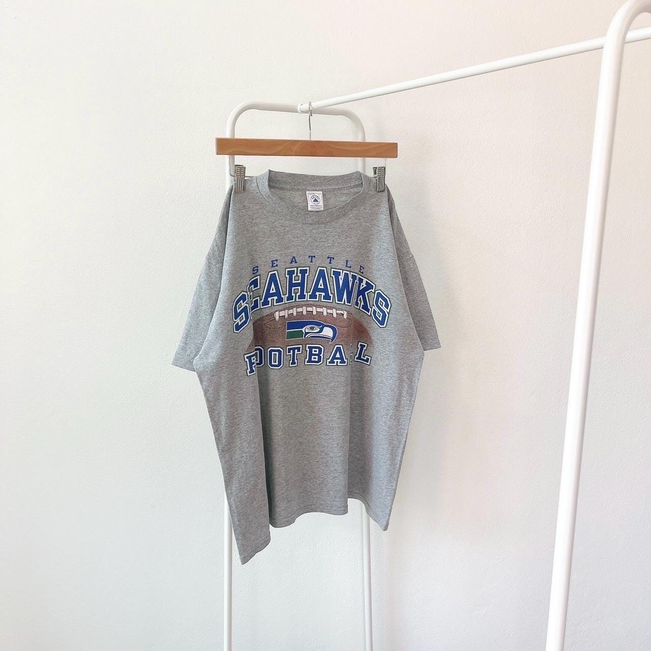 Vintage 00s Seattle Seahawks football vintage Delta gray t shirt L Graphic Tee – Premium Graphic · Perfect For Daily Wear