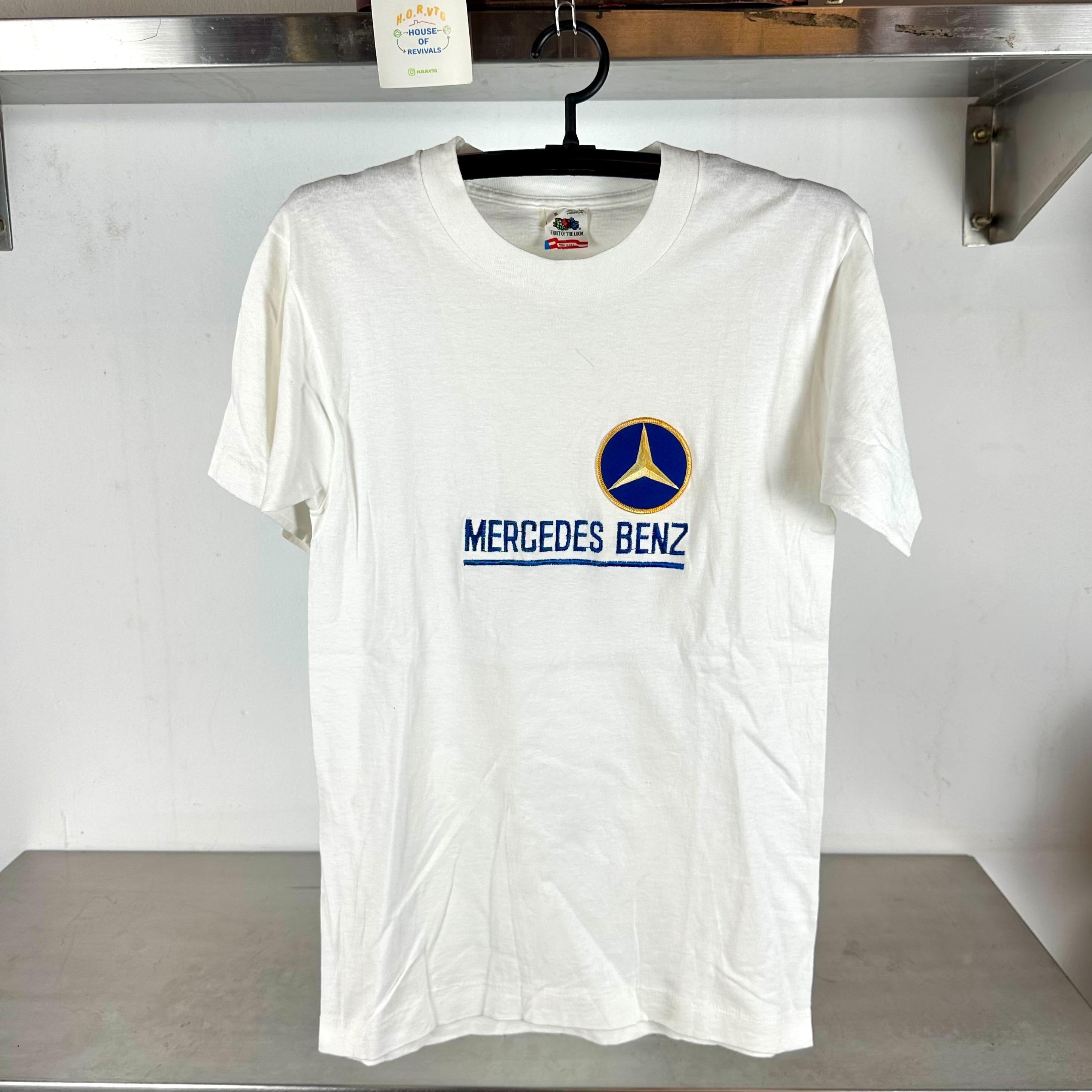 Vintage 90s Mercedes Benz Embroidered Logo Small single stitch T shirt Mercedes Benz Tshirts Vintage Cars Tshirts Mercedes Benz Shirt Graphic Tee – Warm & Stylish · Perfect For Daily Wear