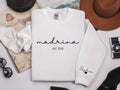 Custom Madrina Sweatshirt Padrino Sweater Madrina Sweater with Kids on Sleeve Godparent Proposal Gift Godmama Gift Godmom Sweatshirt Sweatshirt – Aesthetic Look · Perfect For Daily Wear