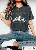 Not All Who Wander Are Lost Tshirt Rock Collectors Shirt Rock Enthusiast Sweatshirt Retro Geologist Gift Rock Hound Crewneck Hiking Tee Sweatshirt – Bold Style · High-Quality Print