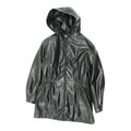 Superga Womens Black Coat Vintage Designer Hooded Rain Jacket Full Zip Graphic Tee – Soft Feel · Great Gift For Fans