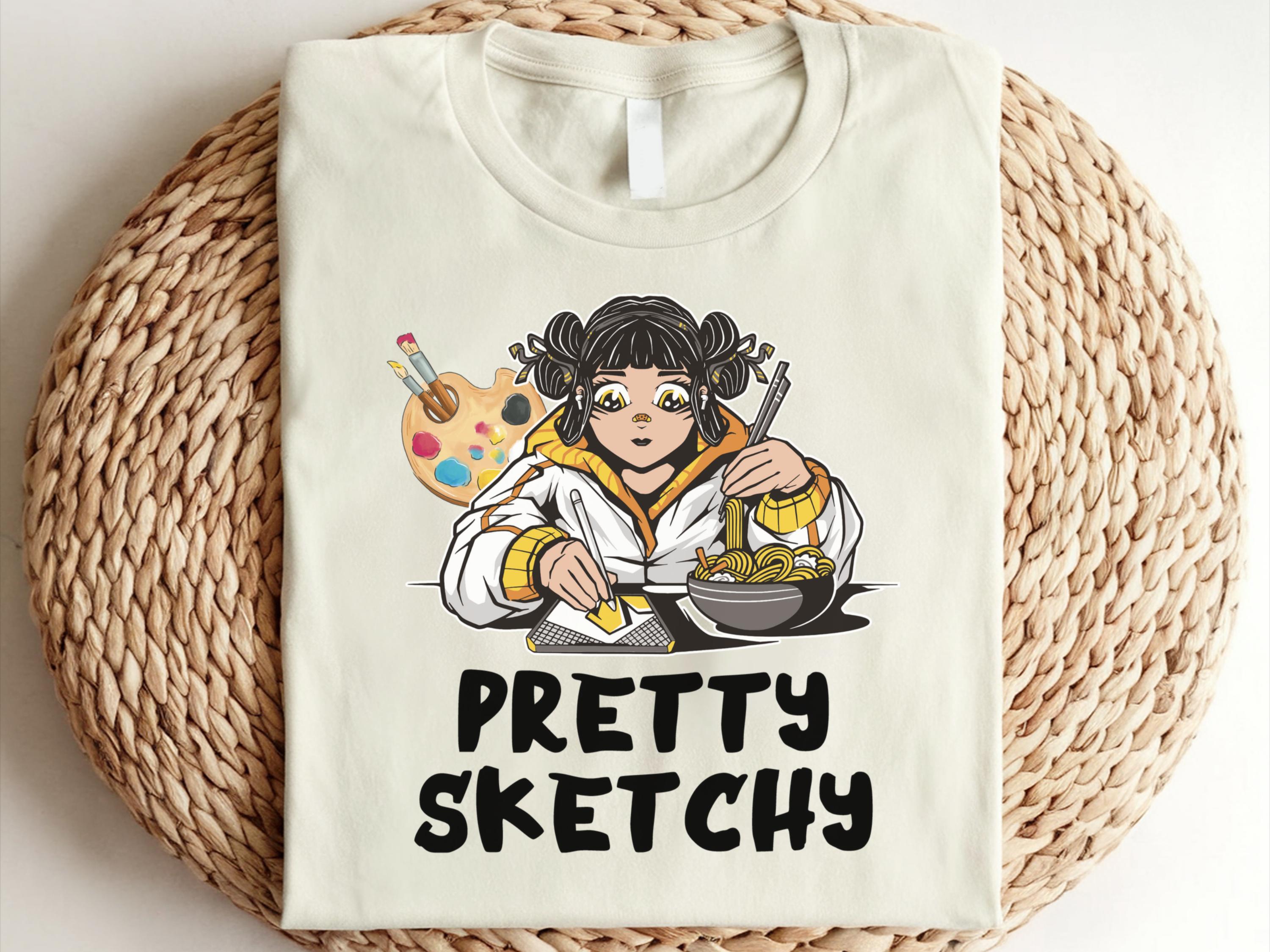 Pretty Sketchy Shirt Artistic Artist Shirt Gifted Art Teacher Painting Shirt Art Lovers Shirt Shirt Painter Art Painter Shirt Graphic Tee – Warm & Stylish · Top Pick For Any Outfit