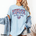 4th of July Mother Baby Nurse Shirt MBU Patriotic Tee LD Flower T Shirt Postpartum RN Varsity Tshirt Bows Gift Graphic Tee – Cozy Vibes · High-Quality Print