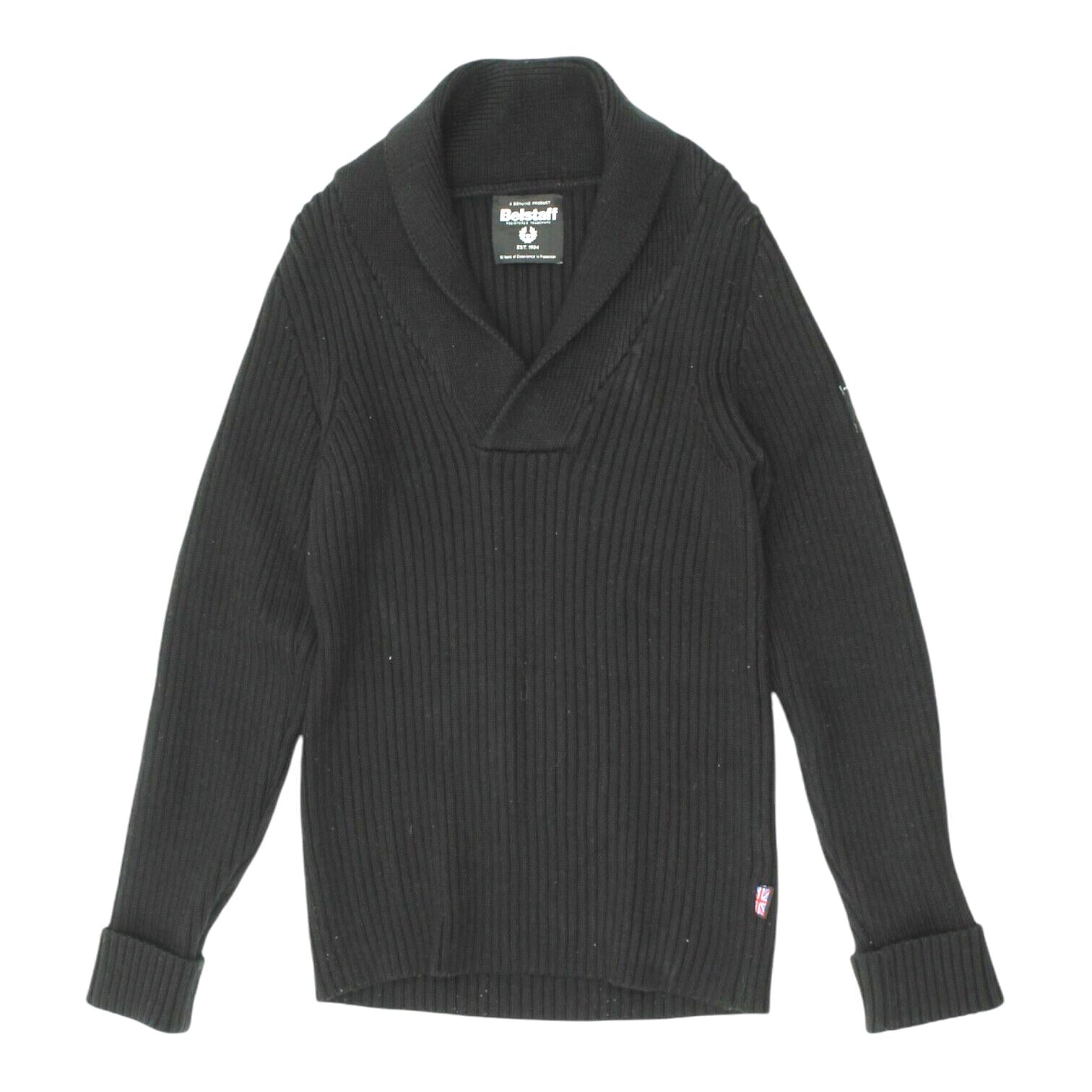 Belstaff Mens Black Jumper Vintage Designer Casual Knit Pullover Sweater Graphic Tee – Everyday Comfort · Perfect For Daily Wear