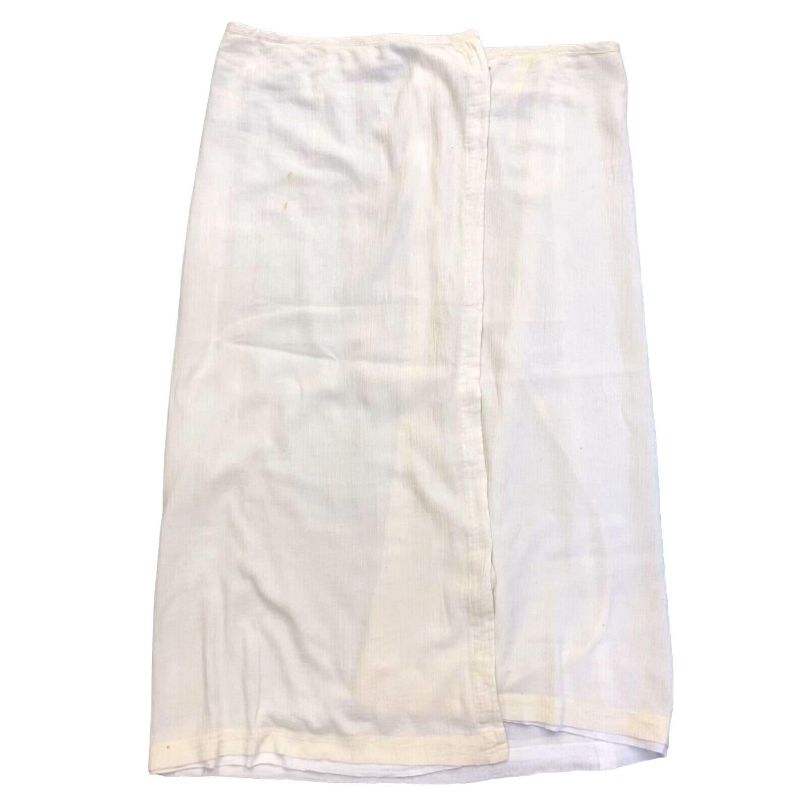 Aspesi White Wrap Skirt Vintage Womens Designer Cotton Midi Length VTG Graphic Tee – Feel-Good Design · High-Quality Print