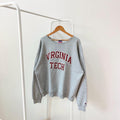 Vintage 00s Virginia Tech Hokies vintage Champion gray sweatshirt XXL Sweatshirt – Warm & Stylish · Perfect For Daily Wear