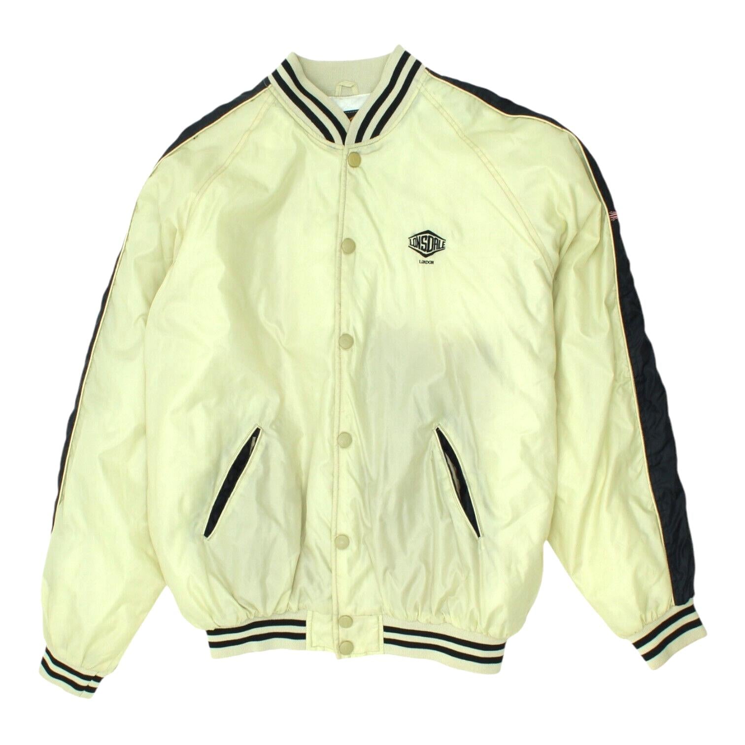 Lonsdale Quilted Bomber Jacket Vintage Mens Casual Boxing Designer Off White Graphic Tee – Warm & Stylish · High-Quality Print
