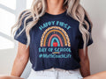 Happy First Day Of School Teacher Shirt Math Coach Shirt Math Lovers Gift Shirt Math Lovers Shirt Teacher Appreciation Shirt Graphic Tee – Everyday Comfort · Top Pick For Any Outfit