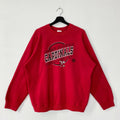Vintage 90s University Louisville Sweatshirt Louisville Crewneck Louisville Sweater Pullover Louisville Cardinals Print Logo Red Large Sweatshirt – Easygoing Wear · Great Gift For Fans