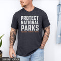 Protect National Parks Shirt Granola Girl Shirt Anti Trump Shirt Save the Planet Hiking Shirt Camping Lover Gift Retro Shirt Graphic Tee – Aesthetic Look · Perfect For Daily Wear