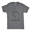 Connect The Dots Middle Finger Fuck Off Shirt Leave Me Alone Funny Mens Shirt Offensive Shirt for Men Mens Graphic Shirt Funny Shirts Graphic Tee – Bold Style · High-Quality Print