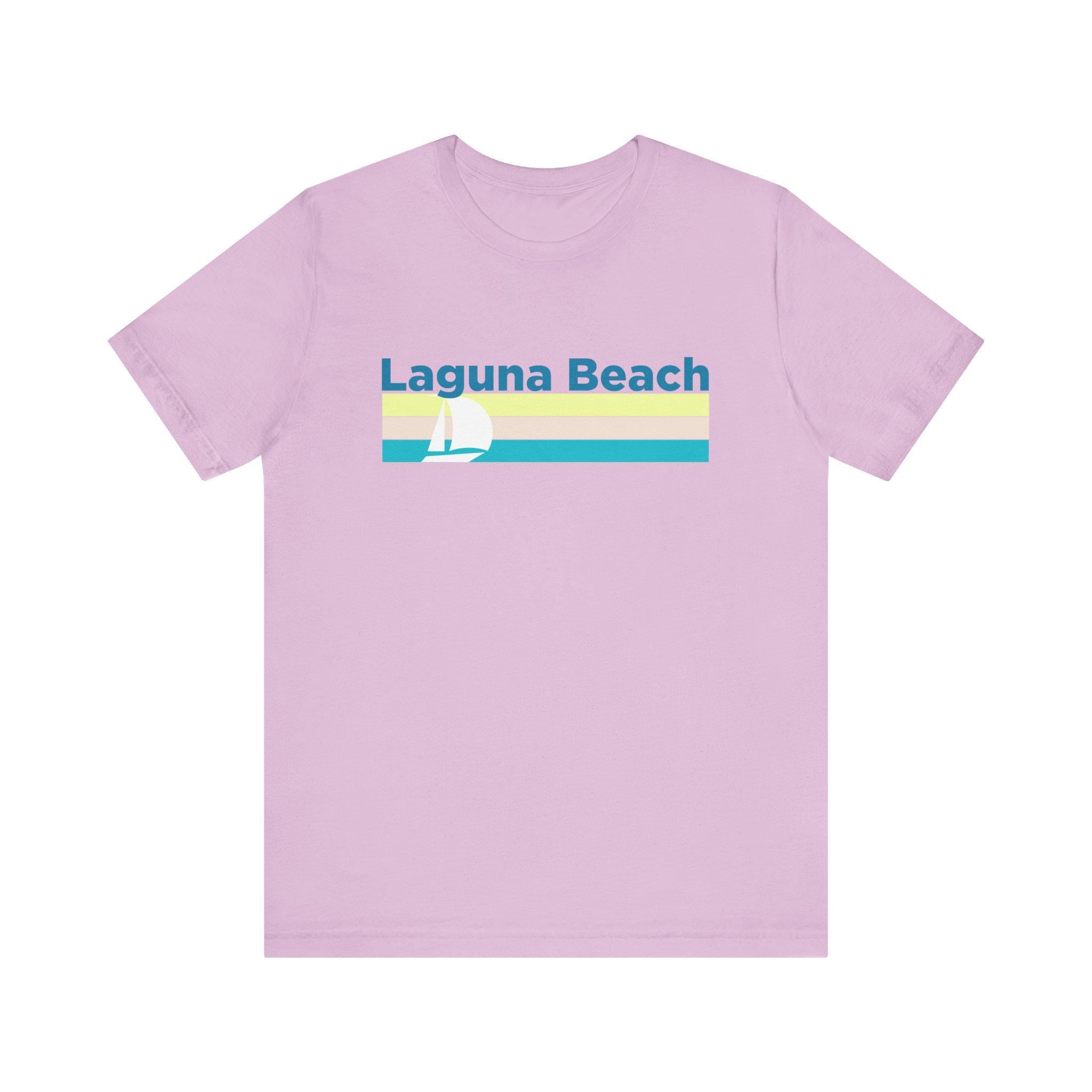 Laguna Beach California T Shirt Sailboat Graphic Tee Graphic Tee – Aesthetic Look · High-Quality Print