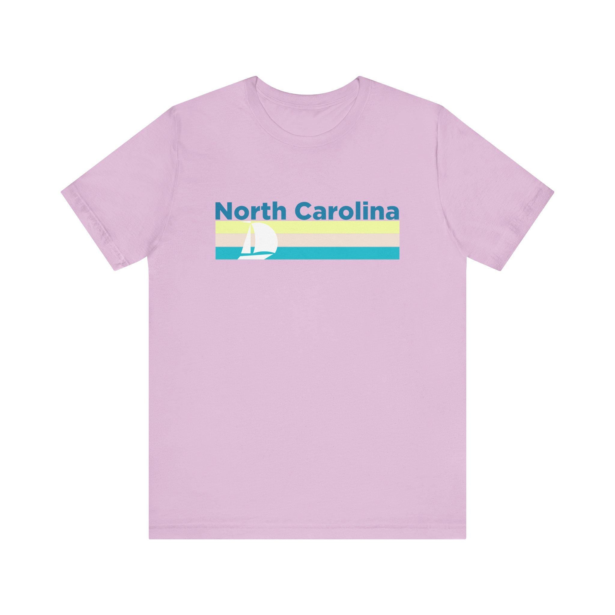 North Carolina T Shirt Sailboat Graphic North Carolina Tee Graphic Tee – Everyday Comfort · Great Gift For Fans