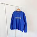 Vintage 00s New York Giants football vintage Y2K Reebok blue sweatshirt L Sweatshirt – Aesthetic Look · Great Gift For Fans