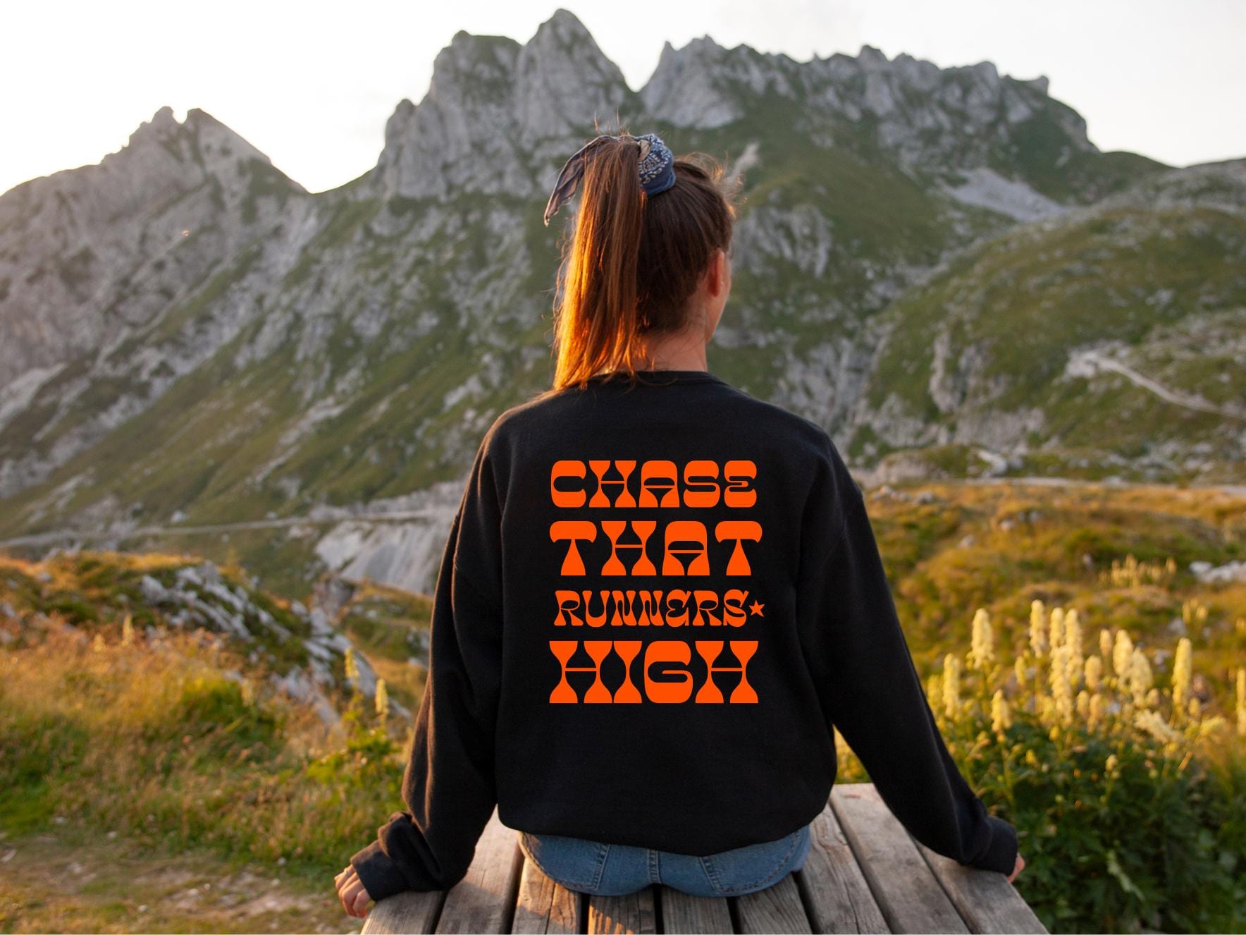 Runners High Sweatshirt Lufer Sweatshirt Running Pullover Geschenk fr Jogger Marathon Hoodie Sport Sweater Hoodie – Aesthetic Look · Top Pick For Any Outfit